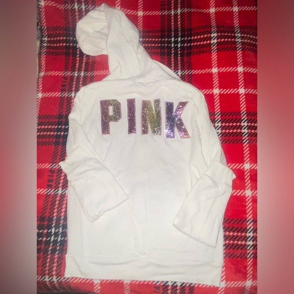 SOLD on Ⓜ️ercari! vs PINK veryyy HTF bling full zip XS - Picture 4 of 8